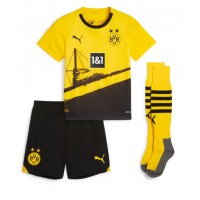 Borussia Dortmund Mats Hummels #15 Domaci Dres za djecu 2023-24 Kratak Rukav (+ Kratke hlače)